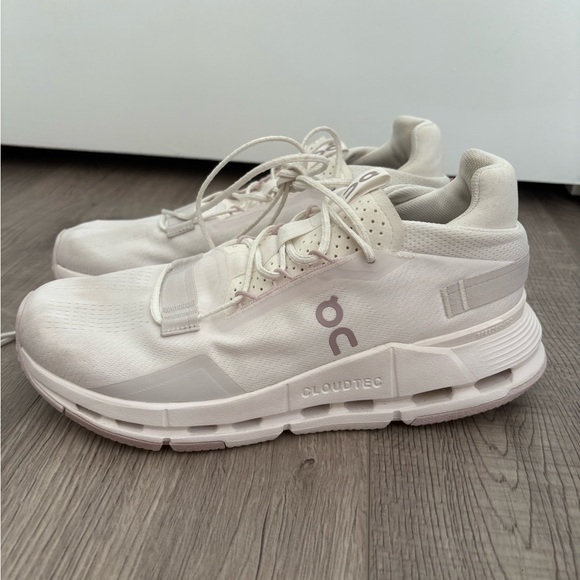 On Cloudnova 2 Women's Lifestyle Shoe White & Orchid - 9.5 Women's - Picture 5 of 13